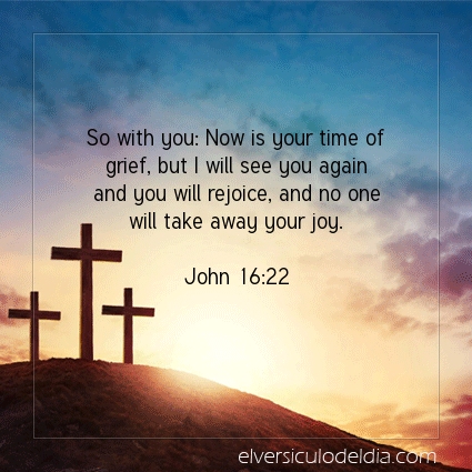 Image The verse of the day John 16:22