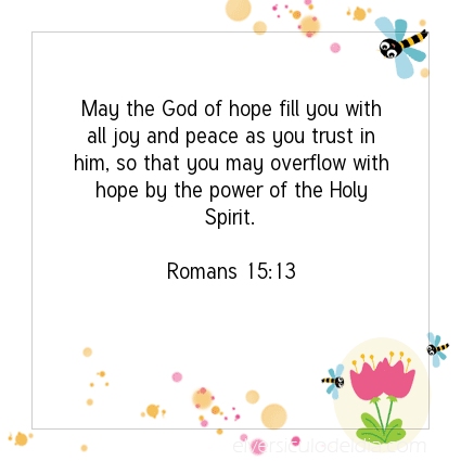 Image The verse of the day Romans 15:13