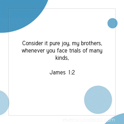 Image The verse of the day James 1:2