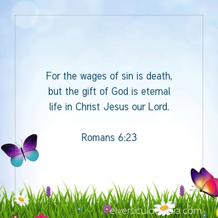 Image The verse of the day Romans 6:23