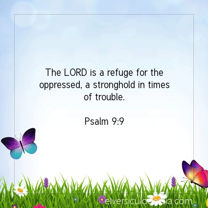 Image The verse of the day Psalm 9:9