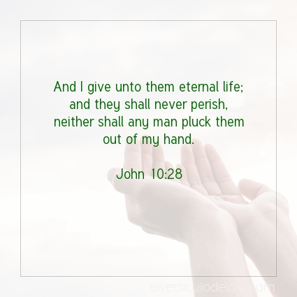 Image The verse of the day John 10:28