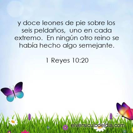 1 Reyes 10:20 NVI - Imagen El versiculo del dia