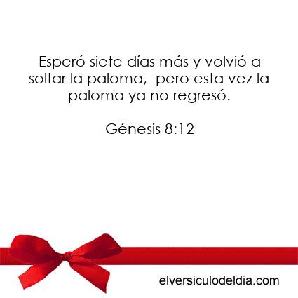 Génesis 8:12 NVI - Imagen El versiculo del dia