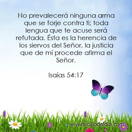 Isaías 54:17 NVI - Imagen El versiculo del dia