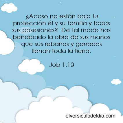 Job 1:10 NVI - Imagen El versiculo del dia
