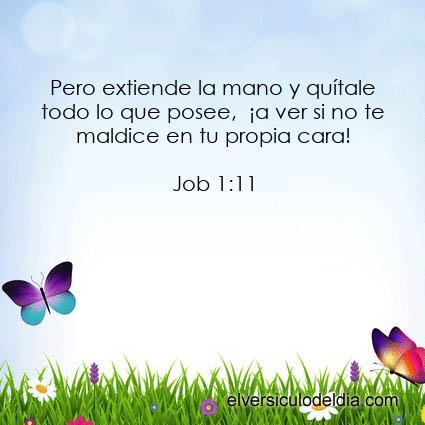 Job 1:11 NVI - Imagen El versiculo del dia