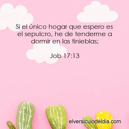 Job 17:13 NVI - Imagen El versiculo del dia