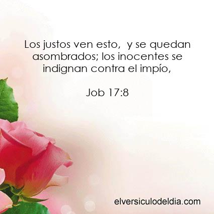 Job 17:8 NVI - Imagen El versiculo del dia
