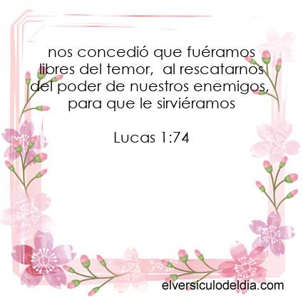 Lucas 1:74 NVI - Imagen El versiculo del dia