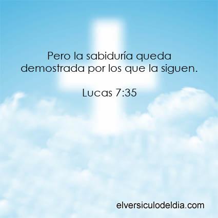 Lucas 7:35 NVI - Imagen El versiculo del dia