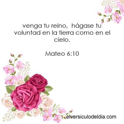 Mateo-6-10-NVI-el-versiculo-del-dia - Imagen El versiculo del dia