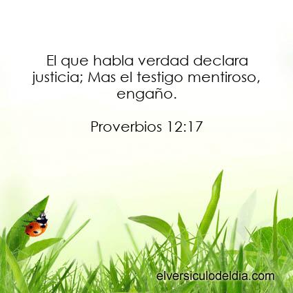 Proverbios 12:17 RV60 - Imagen El versiculo del dia