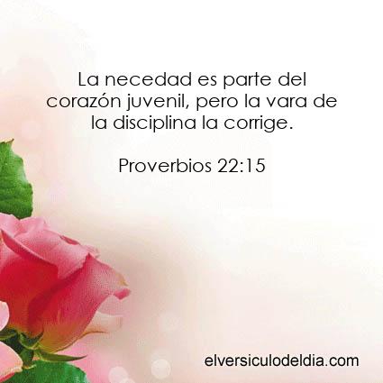Proverbios 22:15 NVI - Imagen El versiculo del dia