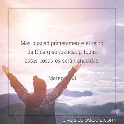 Imagen El versiculo del dia Mateo 6:33