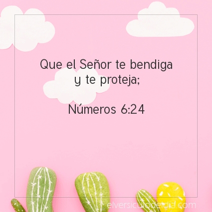 Imagen El versiculo del dia Números 6:24