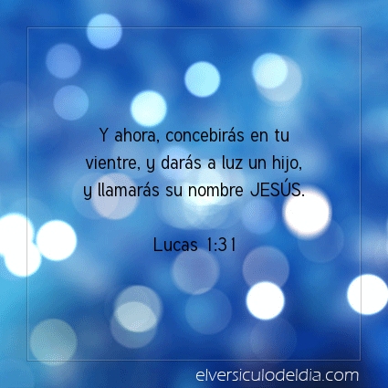 Imagen El versiculo del dia Lucas 1:31
