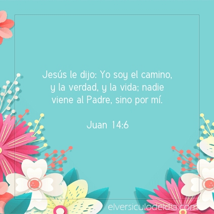 Imagen El versiculo del dia Juan 14:6