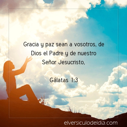 Imagen El versiculo del dia Gálatas 1:3