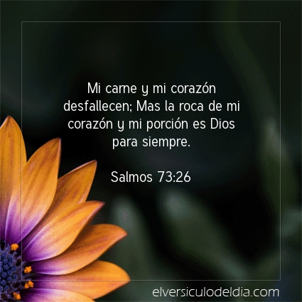 Imagen El versiculo del dia Salmos 73:26