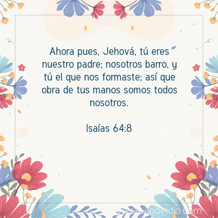 Imagen El versiculo del dia Isaías 64:8