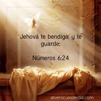 Imagen El versiculo del dia Números 6:24