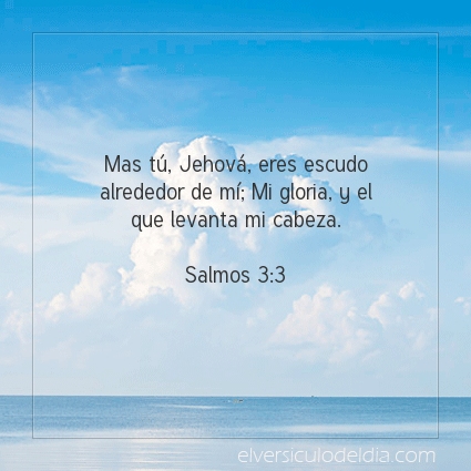 Imagen El versiculo del dia Salmos 3:3