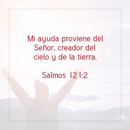 Imagen El versiculo del dia Salmos 121:2