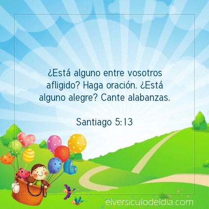 Imagen El versiculo del dia Santiago 5:13