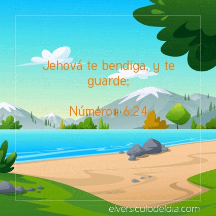 Imagen El versiculo del dia Números 6:24