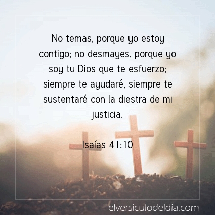 Imagen El versiculo del dia Isaías 41:10