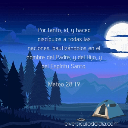 Imagen El versiculo del dia Mateo 28:19