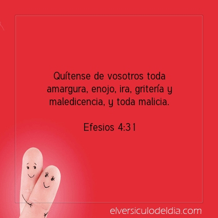 Imagen El versiculo del dia Efesios 4:31