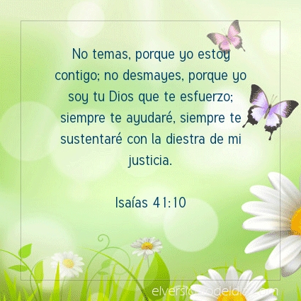 Imagen El versiculo del dia Isaías 41:10