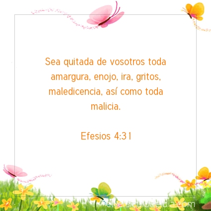 Imagen El versiculo del dia Efesios 4:31