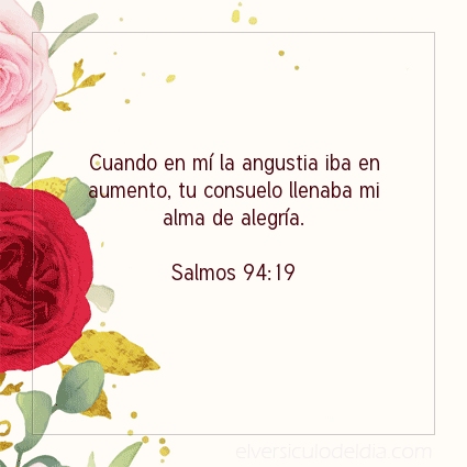 Imagen El versiculo del dia Salmos 94:19