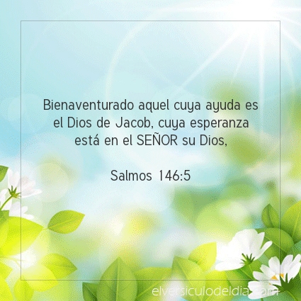 Imagen El versiculo del dia Salmos 146:5