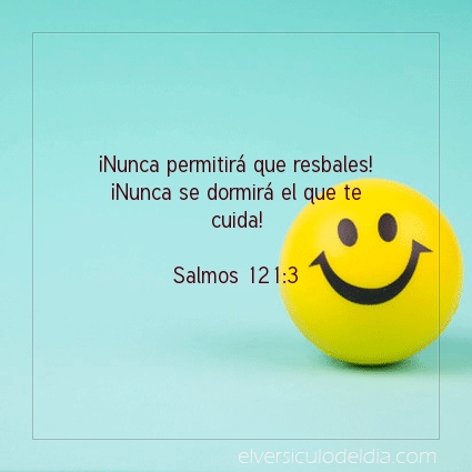 Imagen El versiculo del dia Salmos 121:3