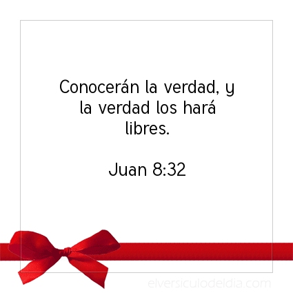Imagen El versiculo del dia Juan 8:32