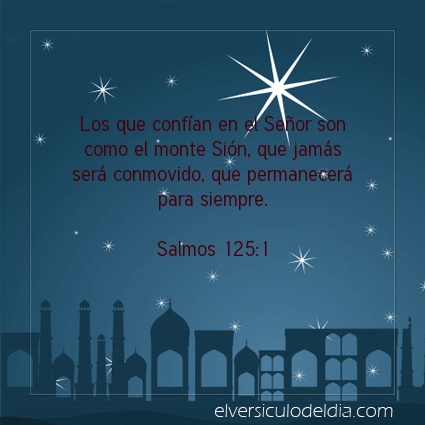 Imagen El versiculo del dia Salmos 125:1
