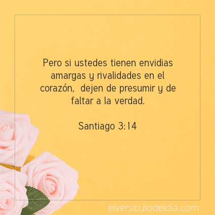 Imagen El versiculo del dia Santiago 3:14