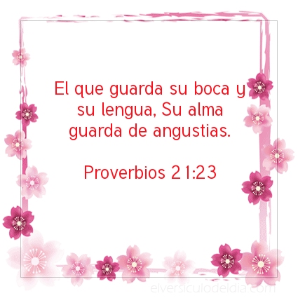 Imagen El versiculo del dia Proverbios 21:23