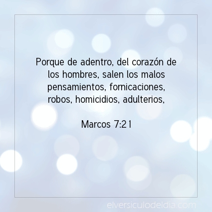 Imagen El versiculo del dia Marcos 7:21