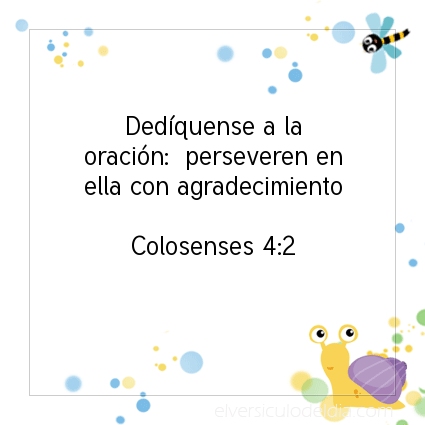 Imagen El versiculo del dia Colosenses 4:2