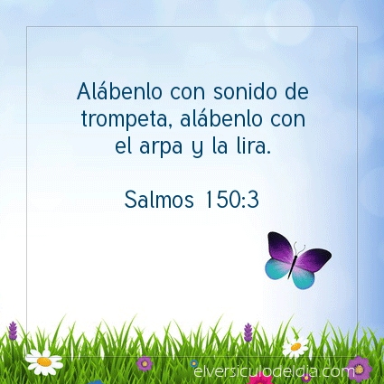 Imagen El versiculo del dia Salmos 150:3