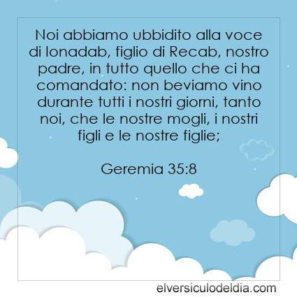 Geremia-35-8-NR94-il-versetto-del-giorno - Immagine Versetto del Giorno