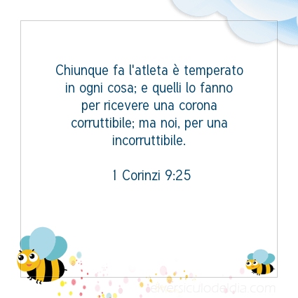 Immagine Versetto del Giorno 1 Corinzi 9:25