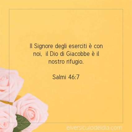 Immagine Versetto del Giorno Salmi 46:7