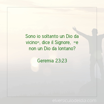 Immagine Versetto del Giorno Geremia 23:23