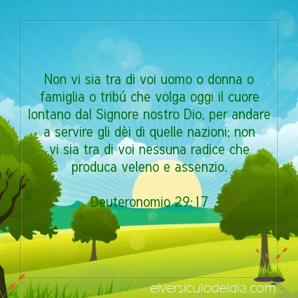 Immagine Versetto del Giorno Deuteronomio 29:17